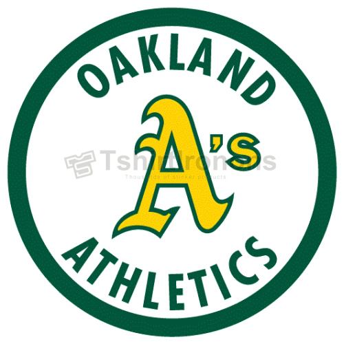 Oakland Athletics T-shirts Iron On Transfers N1796